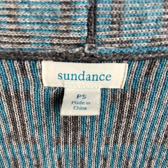 Sundance Quiet Isle Open Front 3/4 Sleeves Cardigan Size PS - Picture 4 of 5